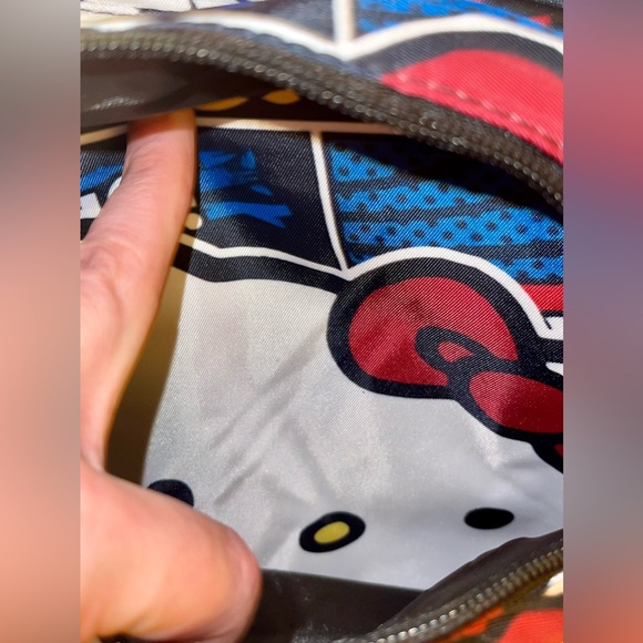 NWOT Sanrio Hello Kitty Full Size Back Pack. 11.4”x7.8”x15.7 - Picture 9 of 13